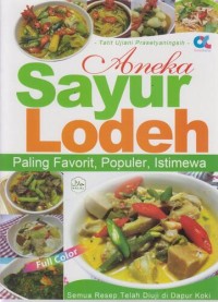 Aneka Sayur Lodeh Paling Favorit, Populer, Istimewa