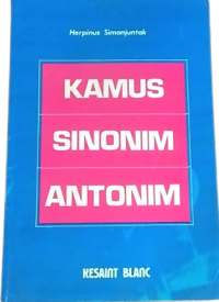 Kamus Sinonim Antonim