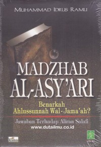 mazhab al-Ash'ari, benarkah ahlulsunnah wal-jamaah